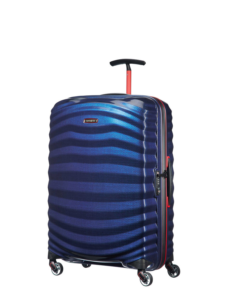 samsonite light blue luggage