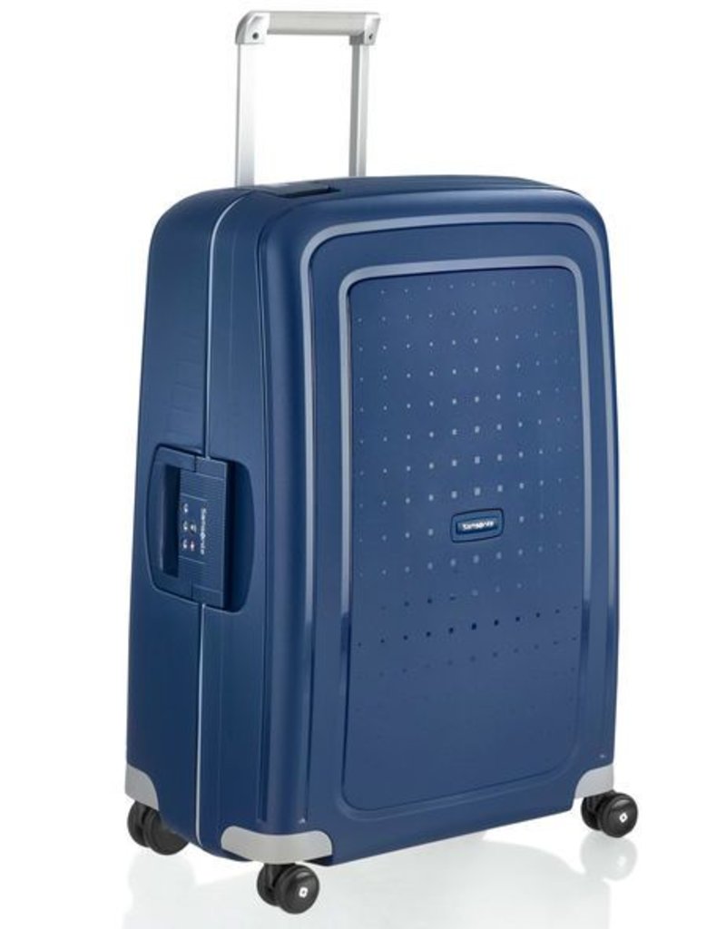 blue samsonite