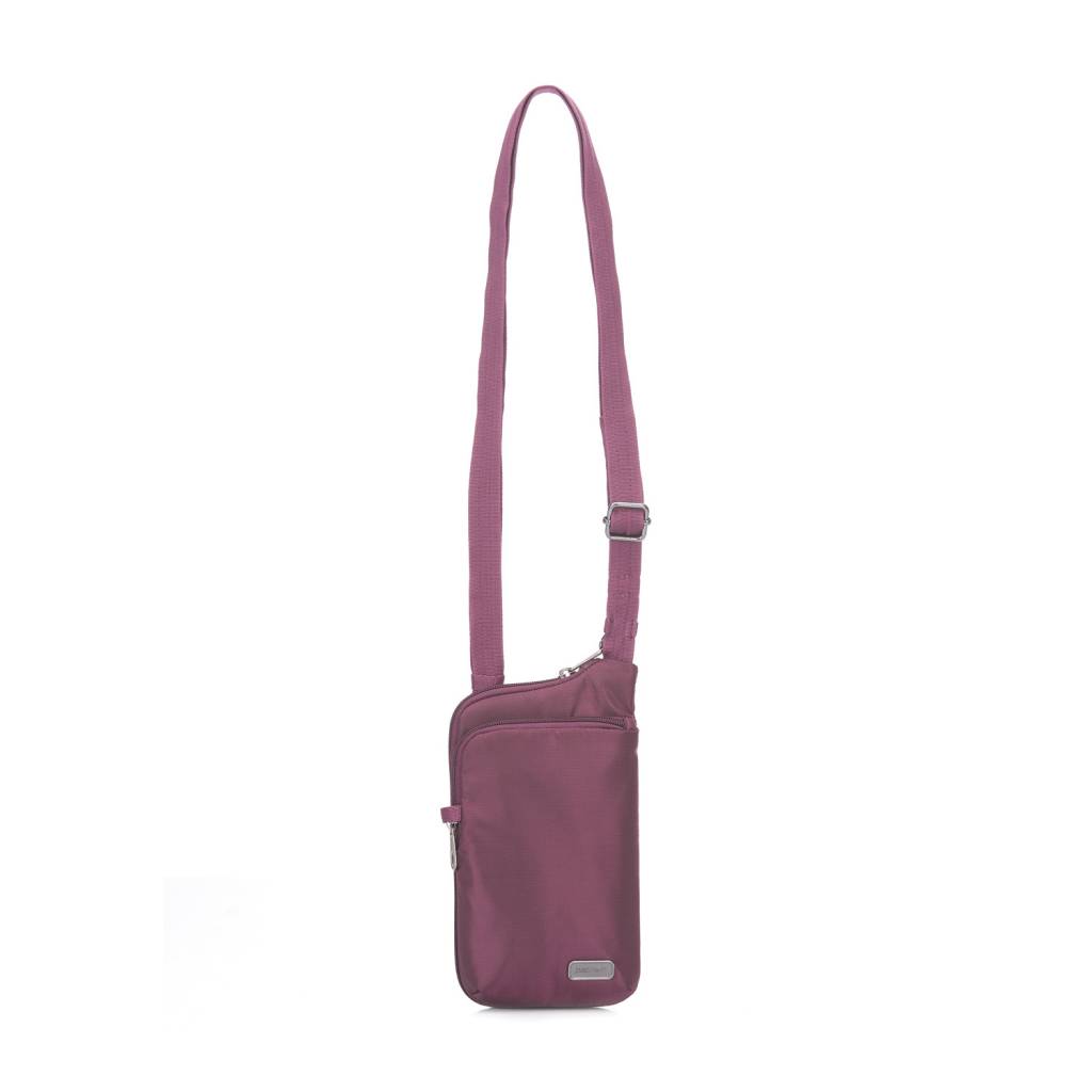 blackberry leather duffle bag