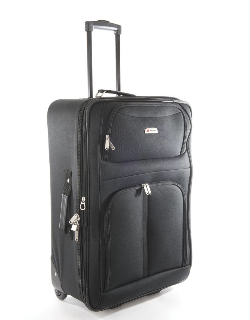 delsey black suitcase