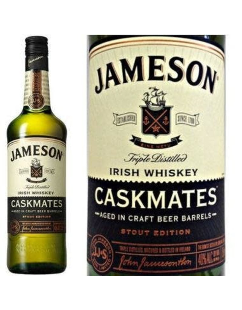 Black irish whiskey with stout. Jameson Stout Edition. Джемисон Caskmates finished in Craft Beer Barrels. Джемисон Stout Edition 0,7. Brewery Edition Jameson.