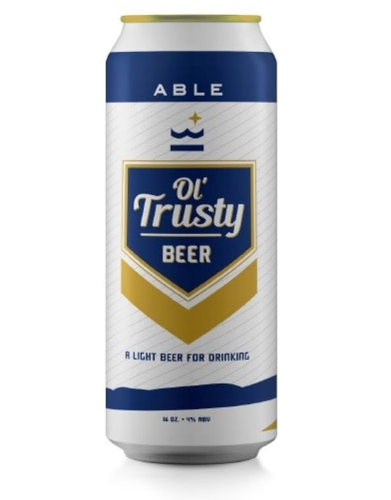 Able Seedhouse + Brewery ABLE SEEDHOUSE + BREWERY OL TRUSTY LIGHT