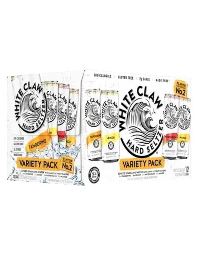 WHITE CLAW VARIETY PACK FLAVOR COLLECTION NO. 2 12 PK CANS Edina, MN