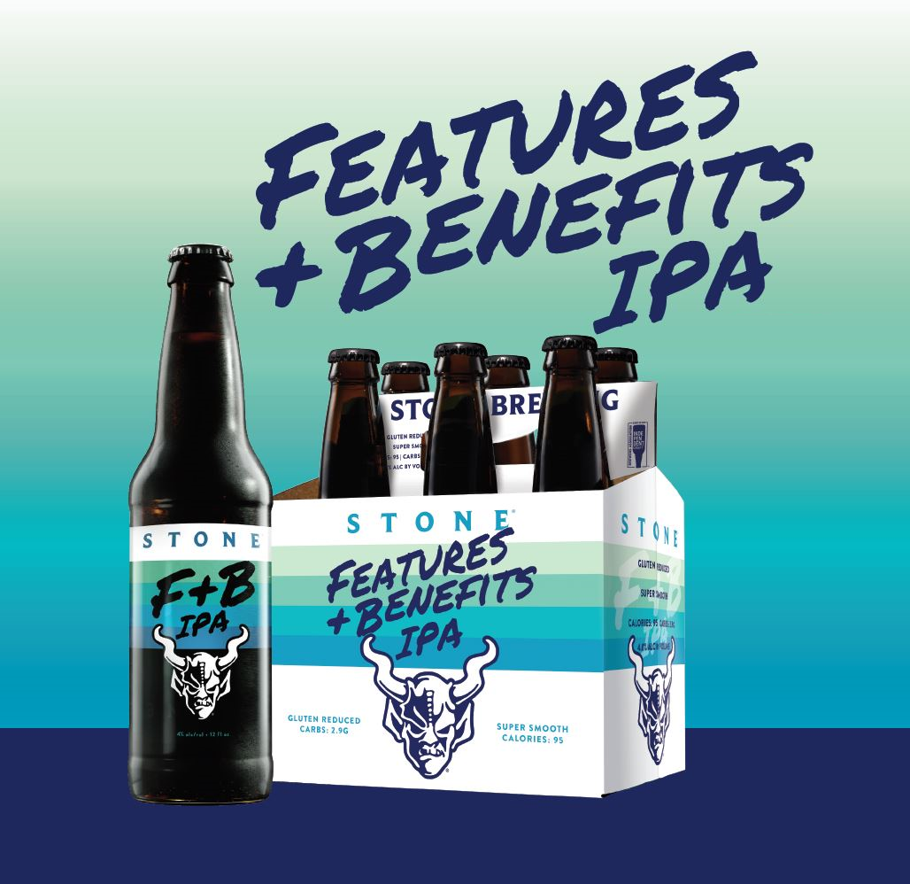 Stone Brewing STONE BREWING FEATURES + BENEFITS IPA 6 PK BTLS Edina