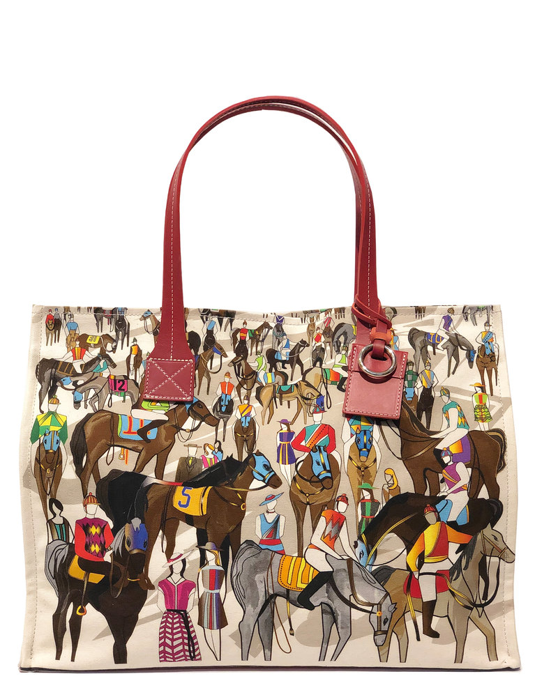 PRINTED SMALL BAG: AFTER THE RACE: MULTI