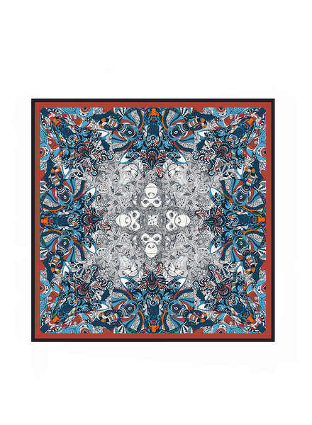 MONKEY-ELEPHANT-LION SHAWL