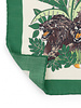 PRINTED CASHMERE SCARF: GIRAFFE: MINT