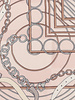 CASHMERE PRINTED SCARF: VENEZIA: PINK