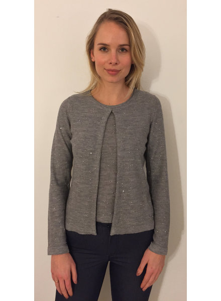 CASHMERE SILK TWINSET with Sequin