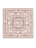 CASHMERE PRINTED SCARF: VENEZIA: PINK