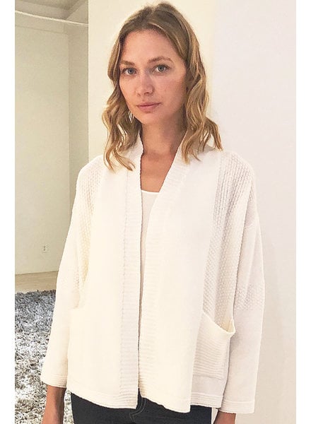 CASHMERE OPEN CARDIGAN