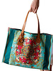 PRINTED SMALL BAG:  TOYHORSES: TURQUOISE