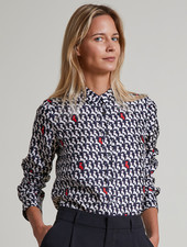 SILK PRINTED SHIRT