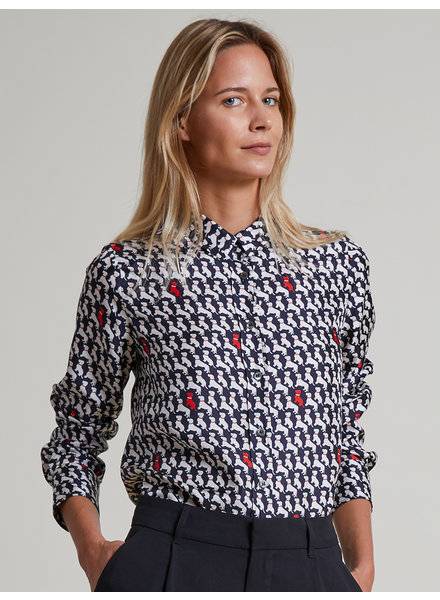 SILK PRINTED SHIRT