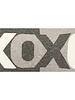 XOXO PILLOW: 16" X 24": PEARL-IVORY