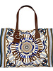 PRINTED SMALL BAG: FIRENZE: BLUE