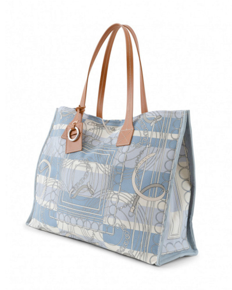 PRINTED SMALL BAG: VENEZIA: BLUE