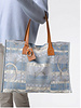 PRINTED SMALL BAG: VENEZIA: BLUE