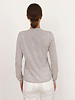 SUPERFINE LIGHT WEIGHT CREW SWEATER: PEARL