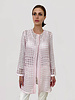 COTTON LACE JACKET: CANDY-CREAM