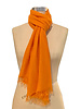 SUPERFINE CASHMERE SCARF: MANDARIN