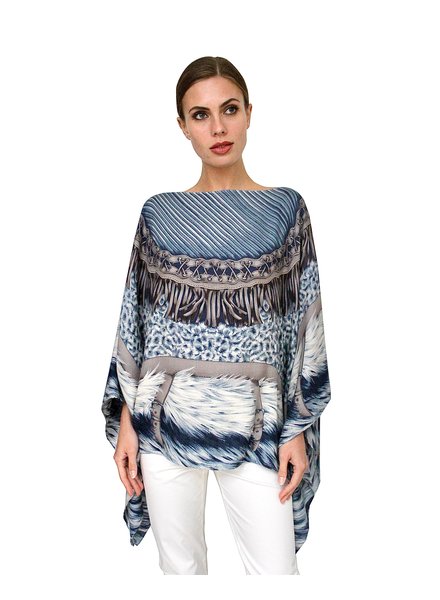 FEATHERS PONCHO
