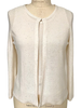 CASHMERE SILK TWINSET: IVORY