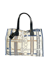 TOTE BAG SMALL: SIENA: BLUE