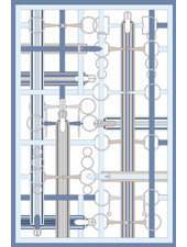 LIGHT BLUE THROW  SIENA