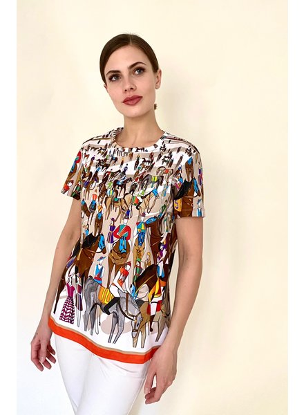 PRINTED T-SHIRT:AFTER THE RACE