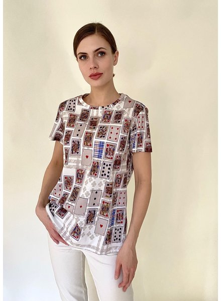 PRINTED T-SHIRT: CARDS