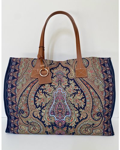 Amazon.com: Blue Paisley Bandana Women Tote Bag Top Handle Handbags Satchel  Shoulder Bag Funny Printed : Clothing, Shoes & Jewelry