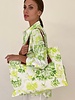 PRINTED SMALL BAG: CORAL : LIME