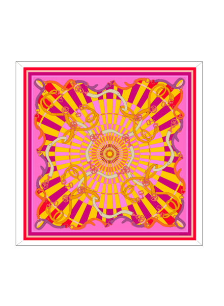 FIRENZE HIBISCUS SILK FRAME