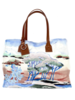 PRINTED SMALL BAG: CLOUD : BLUE