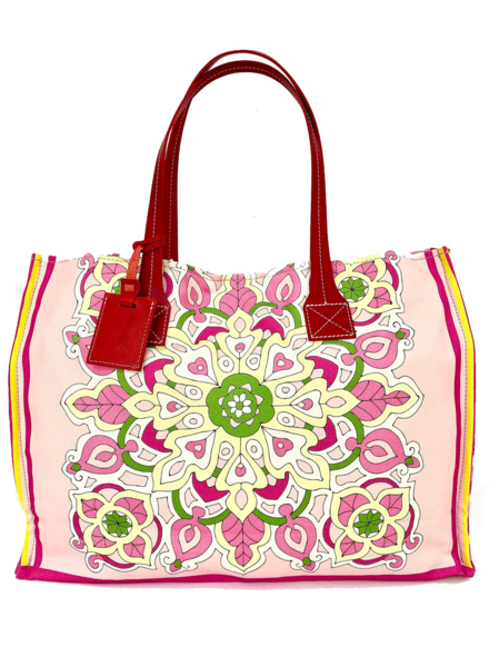 TOTE BAG SMALL: SAVOIA PINK