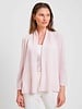 PAOLA FEATHER WEIGHT 100% CASHMERE CARDIGAN: PINK