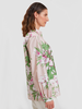 100% COTTON PRINTED POP OVER WITH POET SLEEVE COTTON PRINTED SHIRT: LIGURIA: PINK