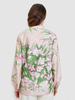 100% COTTON PRINTED POP OVER WITH POET SLEEVE COTTON PRINTED SHIRT: LIGURIA: PINK