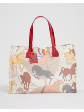 TOTE BAG SMALL: GALLOPING : MULTI