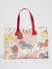 PRINTED SMALL BAG:GALLOPING : MULTI