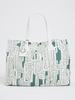 TOTE BAG SMALL: CHAINS : LIGHT GREEN