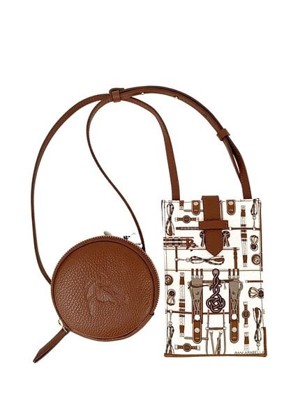 TOTE BAG SMALL: JOCKEY: BROWN - RANI ARABELLA