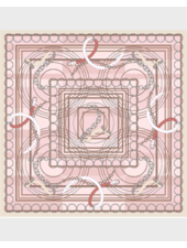 CASHMERE PRINTED SCARF: VENEZIA: PINK