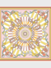 CASHMERE PRINTED SCARF: FIRENZE : MELON