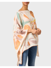 GEOMETRIC PONCHO