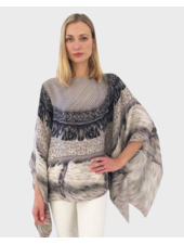FEATHERS PONCHO