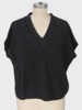 OVERSIZE KNIT KIMONO, ANTRACITE