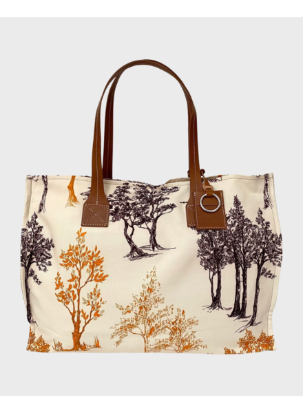 TOTE BAG SMALL: JOCKEY: BROWN - RANI ARABELLA