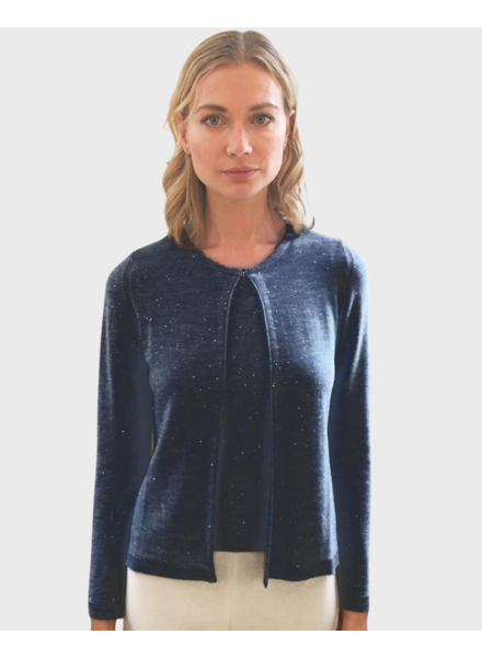 CASHMERE SILK TWINSET with Sequence